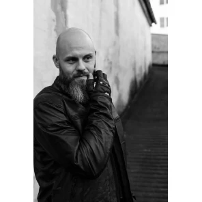 Banished Outcast Skinnjakke Herre Sort