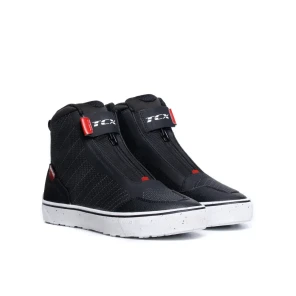TCX Ikasu 2 WP dame Sort/Rød Urban sneaker, til/fra jobb/skole/bytur