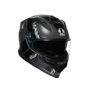 AGV K7 E2206 MPLK - KYBER MATT GREY/YELLOW FLUO