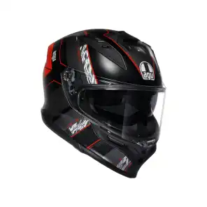 AGV K7 E2206 MPLK - KYBER MATT BLACK/RED