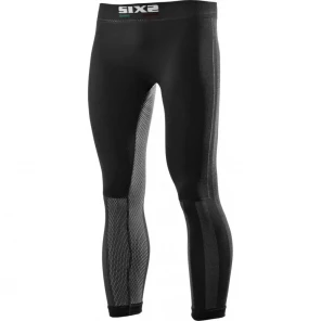 SIXS WINDSHELL LEGGINGS B.PATCH BLACK CARBON